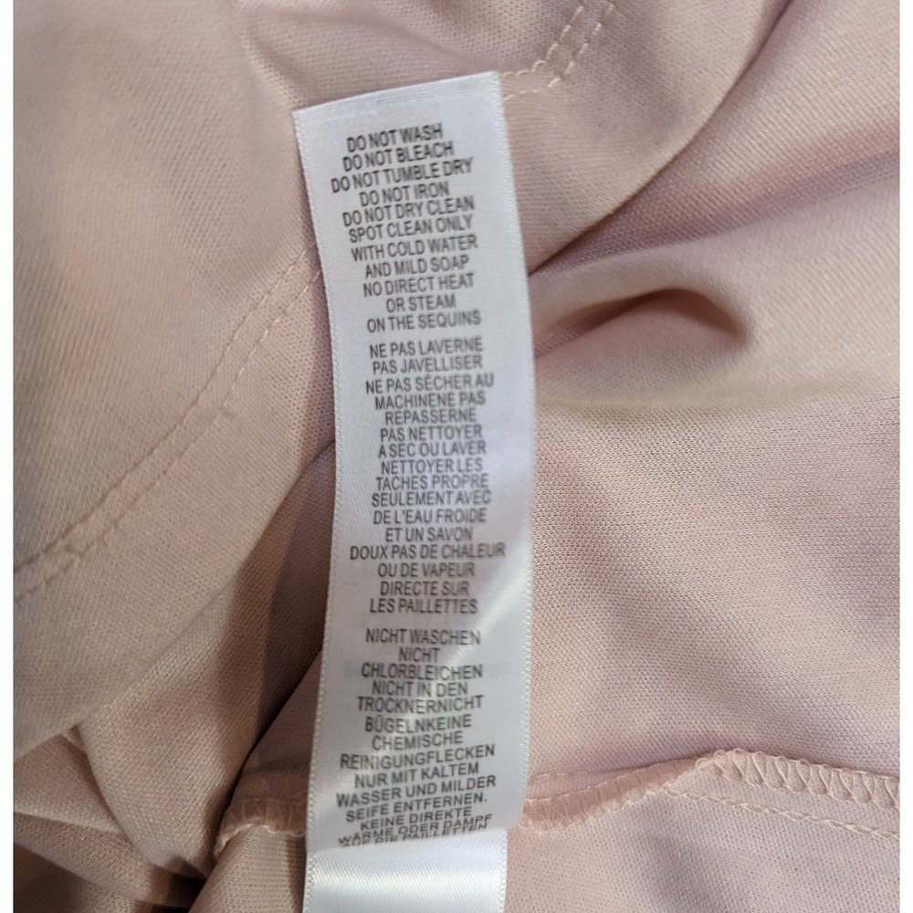 Anthropologie x BHLDN Adrianna Papell Arden Formal Dress Pink Size 14 - Picture 10 of 16
